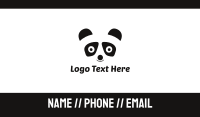 Panda Bear Kids Business Card Design
