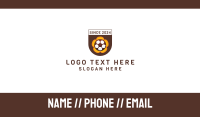 Goal Business Card example 1