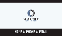 Letter C Diamond Business Card Image Preview