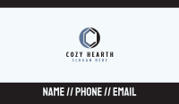 Letter C Diamond Business Card Image Preview