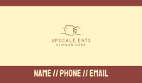 Brown Face Cup Business Card Image Preview