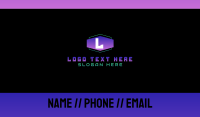 Futuristic Business Card example 4