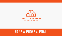 Orange Hill House  Business Card