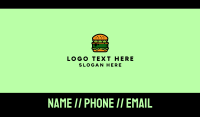 Fast Food Business Card example 3