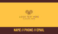 Yellow Sunflower Petals  Business Card