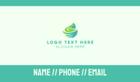 Abstract Business Card example 1