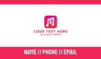 Music G App Business Card