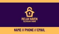 Golden Lock House Business Card