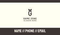 Bomb Dart G Business Card Image Preview