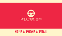 Mobile Photography Camera Business Card