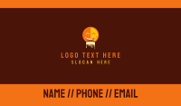 Happy Emoji Eating  Business Card