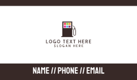 Petrol Pump Apps Business Card