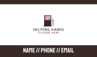 Petrol Pump Apps Business Card