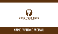Coconut Tropical Drink Business Card