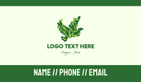 Green Business Card example 2