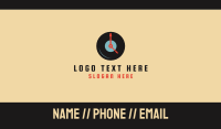 Recording Studio Business Card example 1