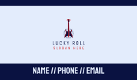 Heavy Metal Guitar Business Card Image Preview