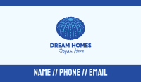 Blue Sea Urchin Business Card