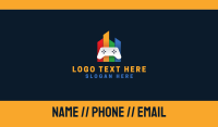 Multi Color Business Card example 2