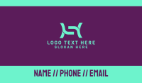 Gaming Console Letter S Business Card Design