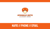 Orange Hat Controller Business Card Image Preview