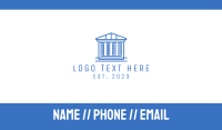 Greek Business Card example 4