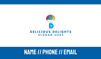 Sweet Letter D Business Card Image Preview