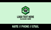 Soccer Football Corner Business Card Design