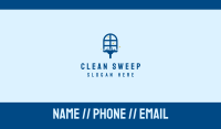 Clean Window Squeegee  Business Card Image Preview