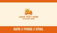 Burger Food Truck Business Card Design