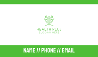 Green Human Vines  Business Card Image Preview