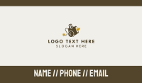 Cannon Mascot Business Card