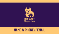 Happy Cat Shelter Business Card