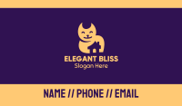Happy Cat Shelter Business Card