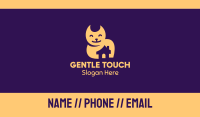 Happy Cat Shelter Business Card Image Preview