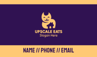 Happy Cat Shelter Business Card Image Preview