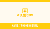 Sun Home Square Business Card