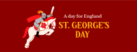 Happy St. George's Day Facebook Cover