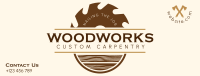 Custom Carpentry Facebook Cover Design