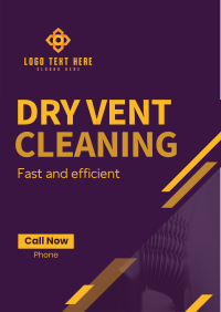 Dryer Vent Cleaner Flyer Design