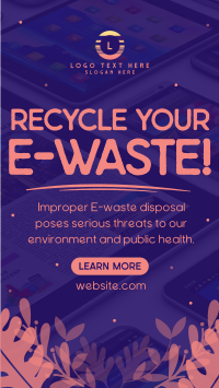 Recycle your E-waste YouTube Short