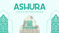 Decorative Ashura Facebook Event Cover