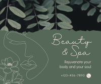 Beauty Spa Booking Facebook Post