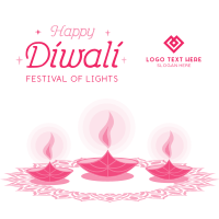 Happy Diwali Instagram Post Design