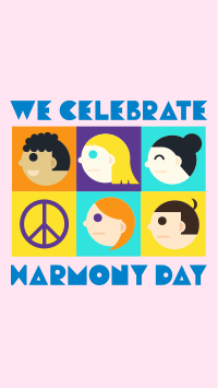 Tiled Harmony Day Facebook Story