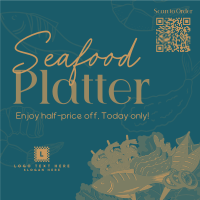 Seafood Platter Sale Instagram Post