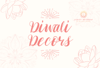 Lotus Diwali Decors Pinterest Cover Image Preview