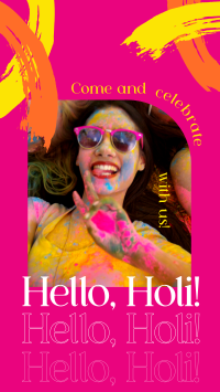 Hello Holi YouTube Short