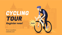 City Cycling Tour Facebook Event Cover Image Preview