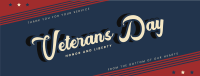 Vintage Liberty Facebook Cover Design